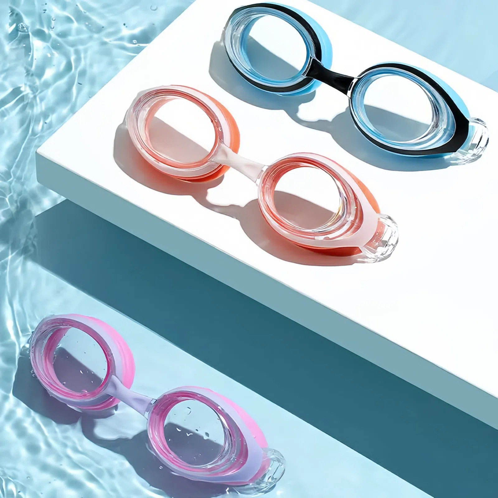 Children's swimming goggles, waterproof and anti-fog, high-definition professional swimming glasses for girls and boys, children's swimming goggles, swimming equipment
