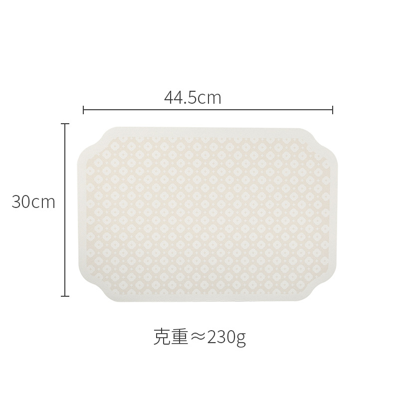 厨房防滑垫防水防油静音不掉色垫子家用防滑垫白底实物图