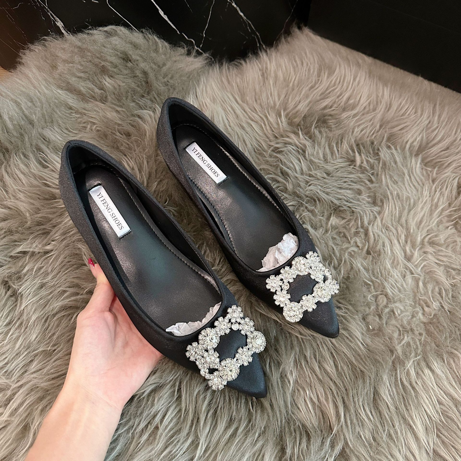 靴子/马丁靴女/大黄靴/高筒靴女秋冬细节图