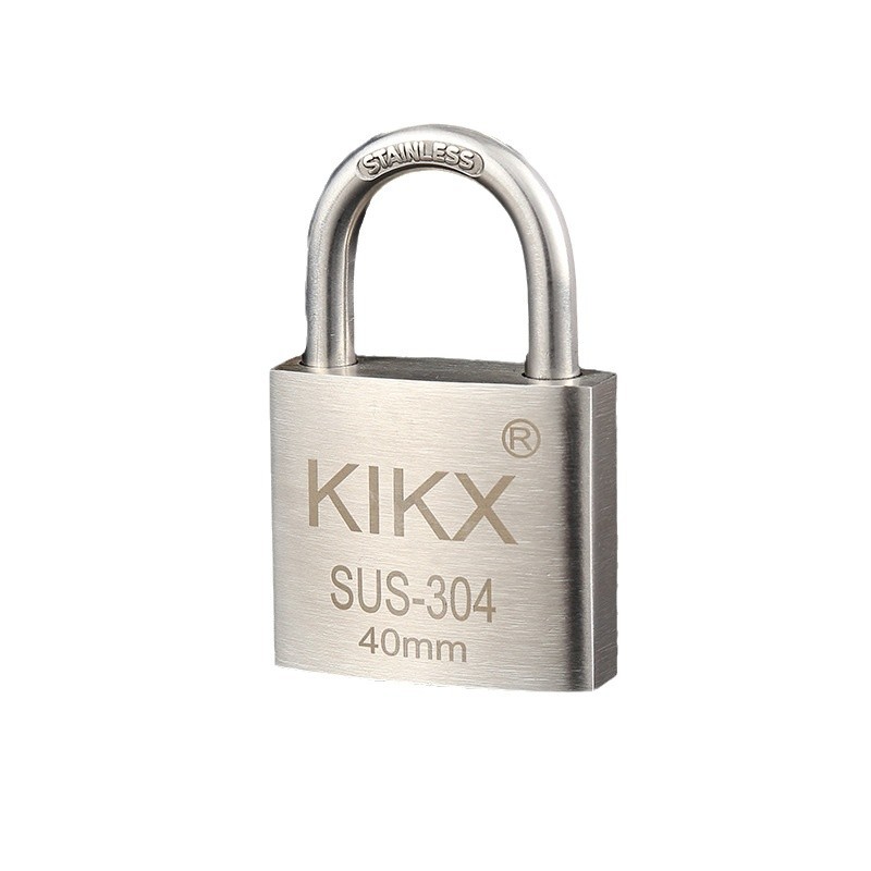 304 stainless steel padlock, copper lock, lock, luggage, zipper, pull cord Item Picture
