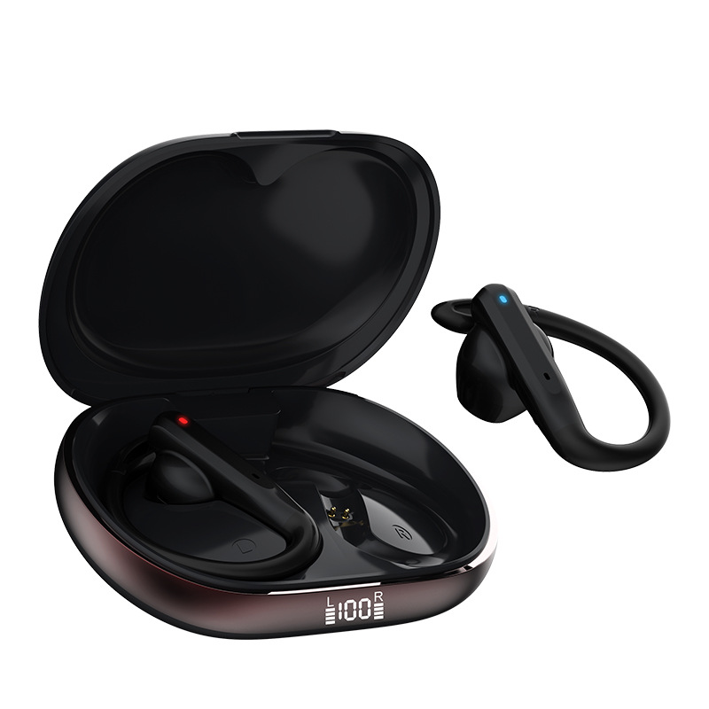 The new simultaneous interpretation Bluetooth headphones ows are semi-in-ear, over-ear, with high sound quality, long battery life, comfortable wearing and versatile for sports Item Picture