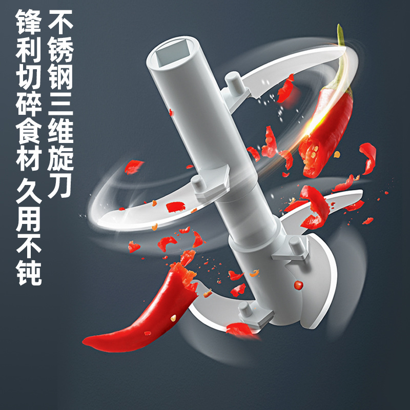 压蒜器家用蒜泥机手动捣碎打蒜器切蒜末搅蒜器拉蒜蓉臼子剥蒜神器产品图