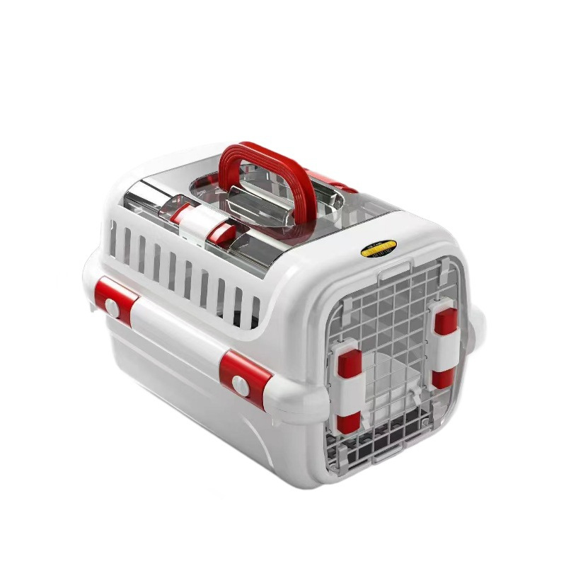 Cross-border pet aviation box, cat bag, dog cage, going out bag, Air China General large all-season universal dog house Item Picture