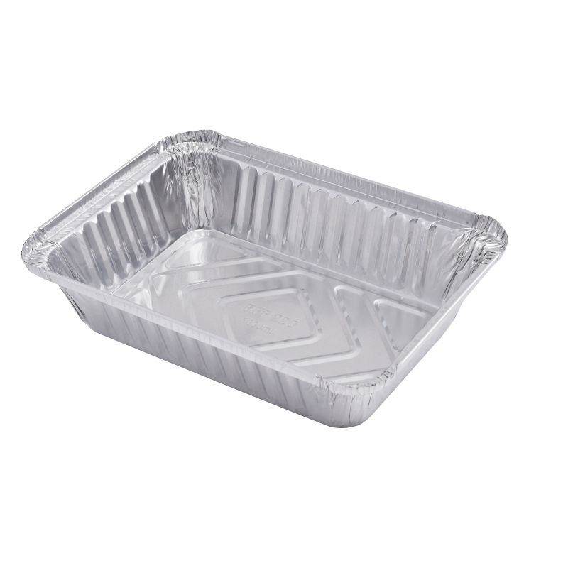 肯麦多锡纸盒一次性铝箔外卖饭盒1000ML（RFF220）可降解外卖盒