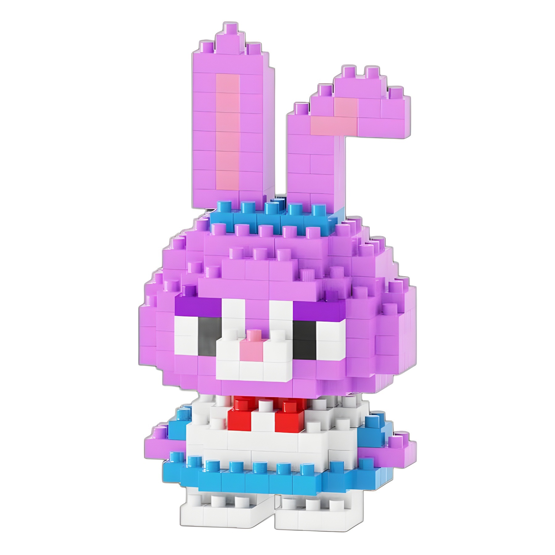 玩具/微颗粒/大黄蜂/颗粒拼装积木/玩具盲袋盒白底实物图