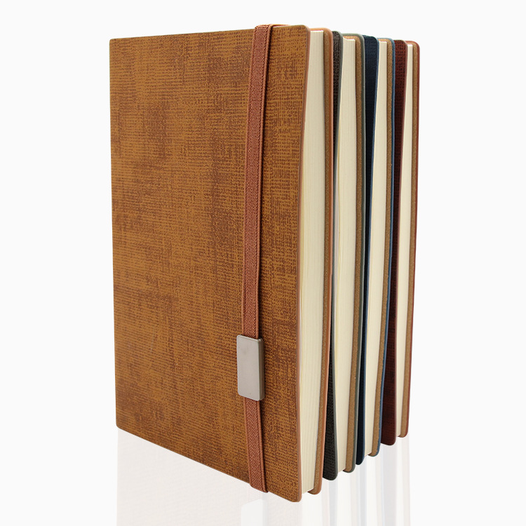 Yalong Cross-border's best-selling new A5 leather student office pen notebook Specification image