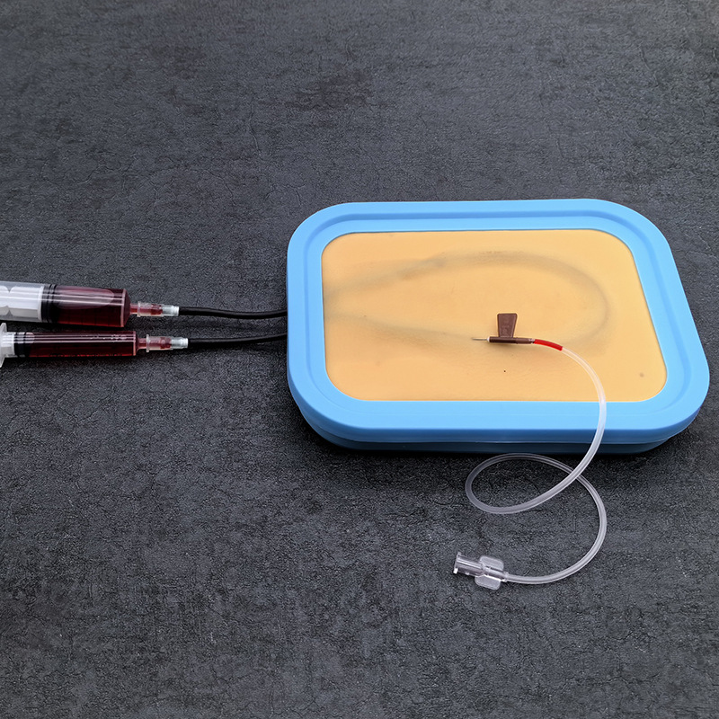 Intravenous injection practice model, medical infusion teaching, needle insertion, blood drawing, blood collection practice, vascular puncture, skin mold Specification image