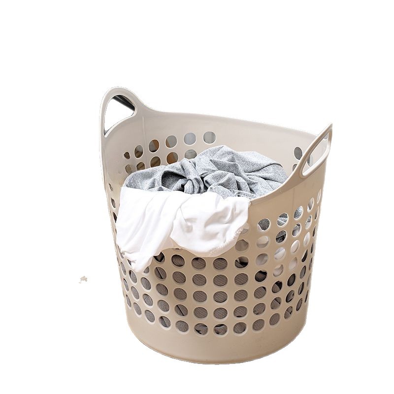 脏衣篮家用放脏衣服的收纳筐网红污衣桶装衣物高颜值轻奢洗衣篮子白底实物图