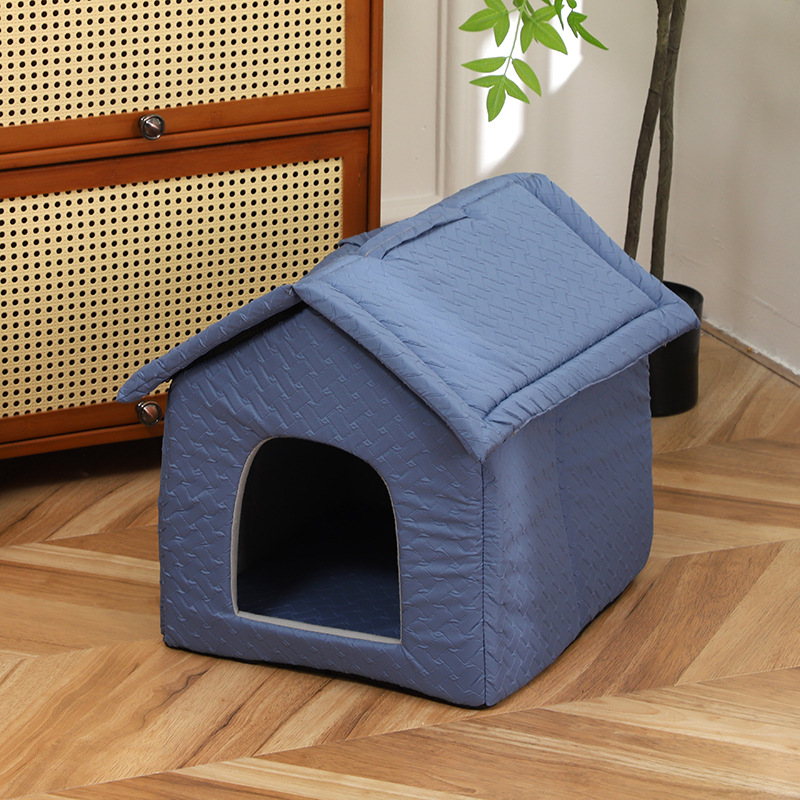 Wholesale of new universal pet beds for cats and dogs, cross-border cold-proof and warm pet villas, bedrooms, living rooms, corners and dog beds details Picture