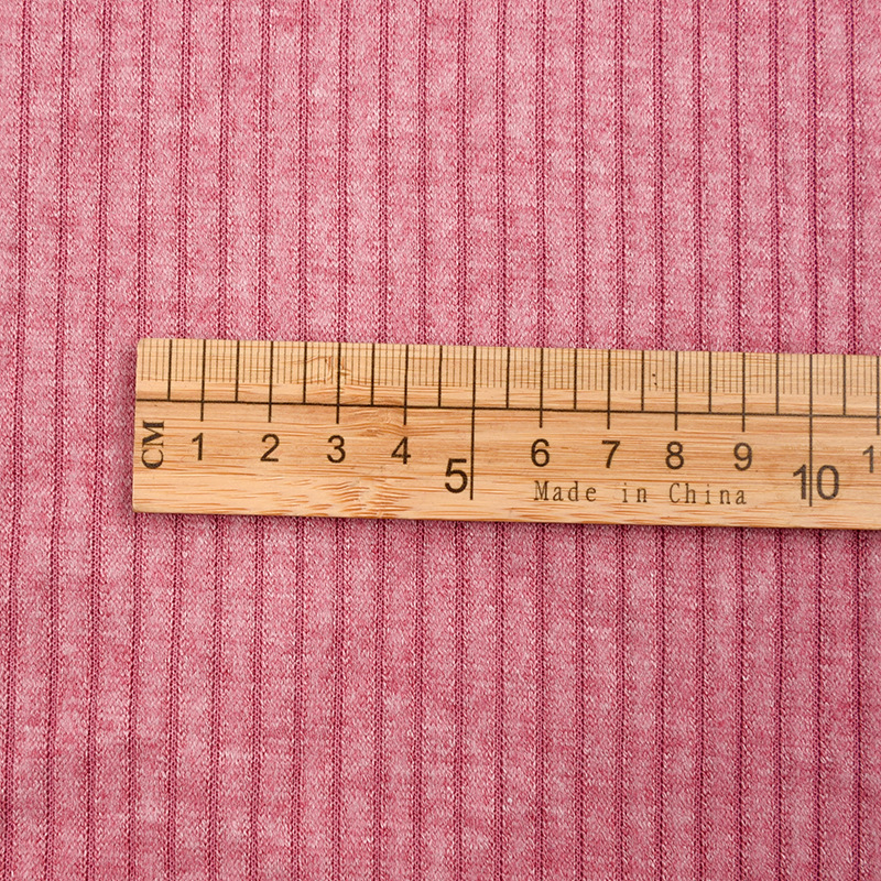 新款280克加厚仿羊绒宽条面料秋冬保暖裤子羊毛衫时装面料产品图