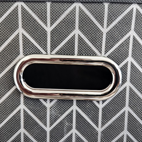 储物箱收纳柜可折叠收纳篮带金属手柄家居收纳盒抽屉式方盒大容量细节图