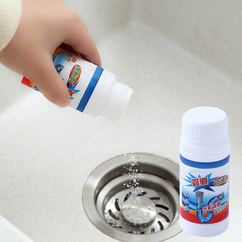 Sewer cleaner, toilet bowl, sewer pipe, kitchen and bathroom clogging pipe unblocking agent, drain unblocking powder