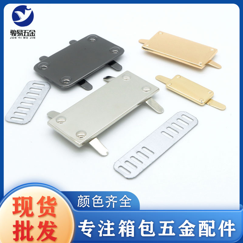Smooth surface tags for bags, blank logos, trademarks, laser metal nameplates, in stock for wholesale full figure