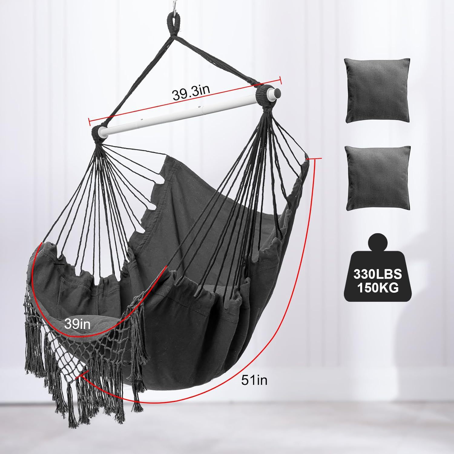 大学生宿舍吊椅懒人寝室秋千室内户外加厚帆布儿童摇篮椅学生威东