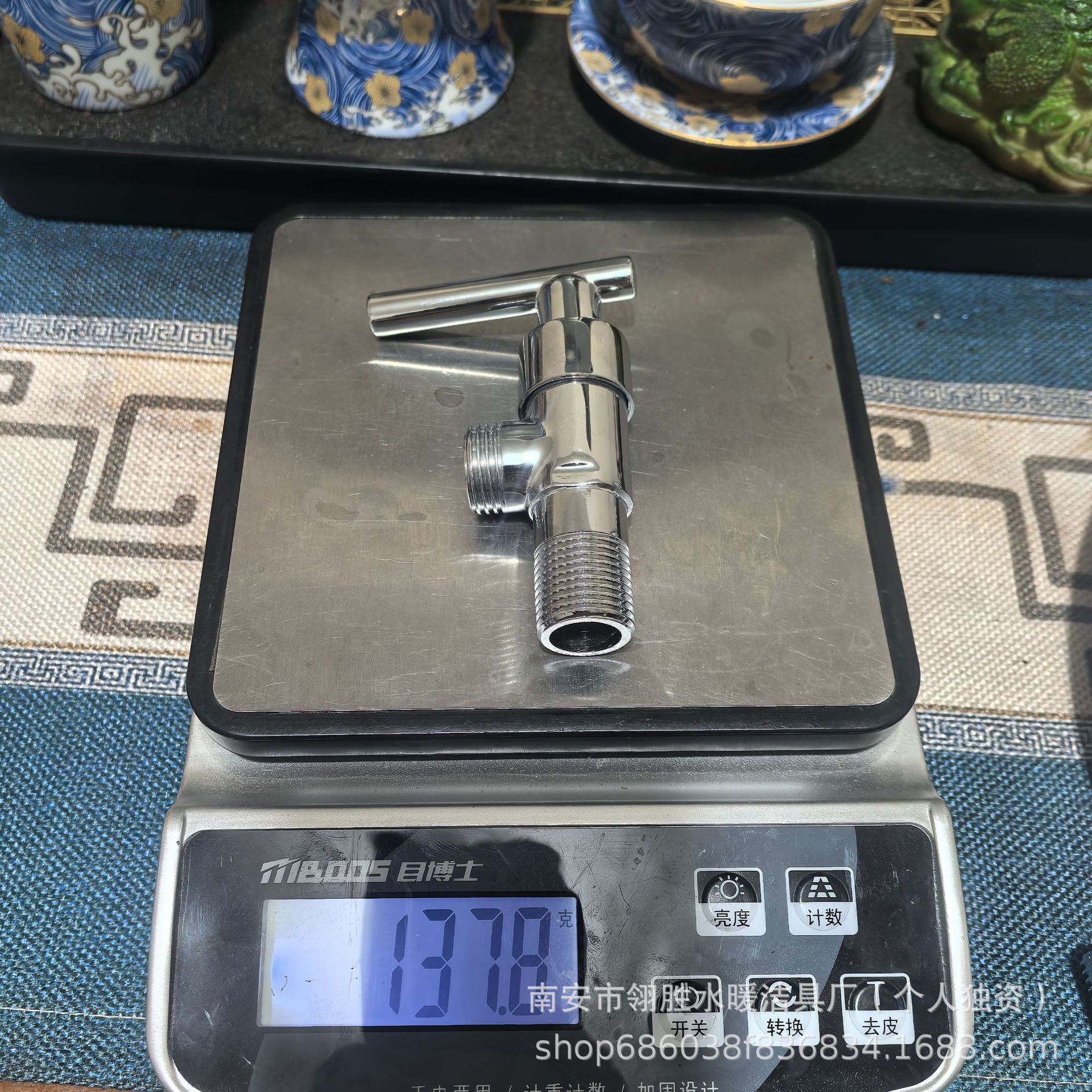 厂家止水角阀热水器洗脸盆马桶淋浴区洗衣机区铜三角阀合金手柄铜