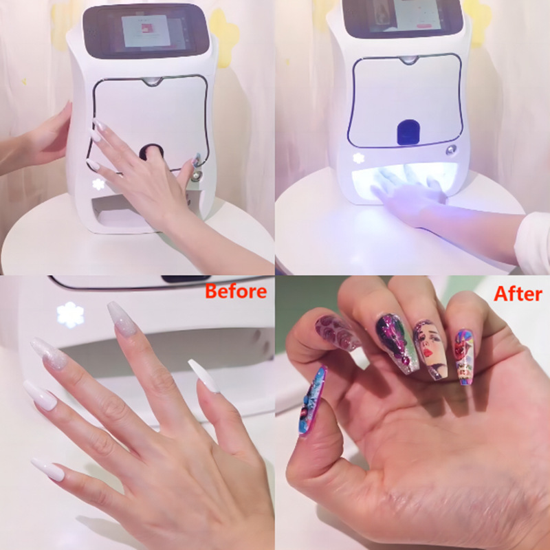 Yingmei Nail Printer (NP-110D Wireless WiFi Bluetooth nail printer for automatic nail painting