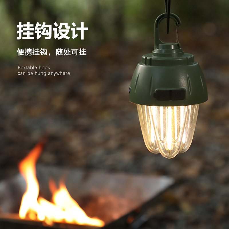 露营灯/直播灯户外/手提灯探照灯/户外露营灯/露营灯户外产品图