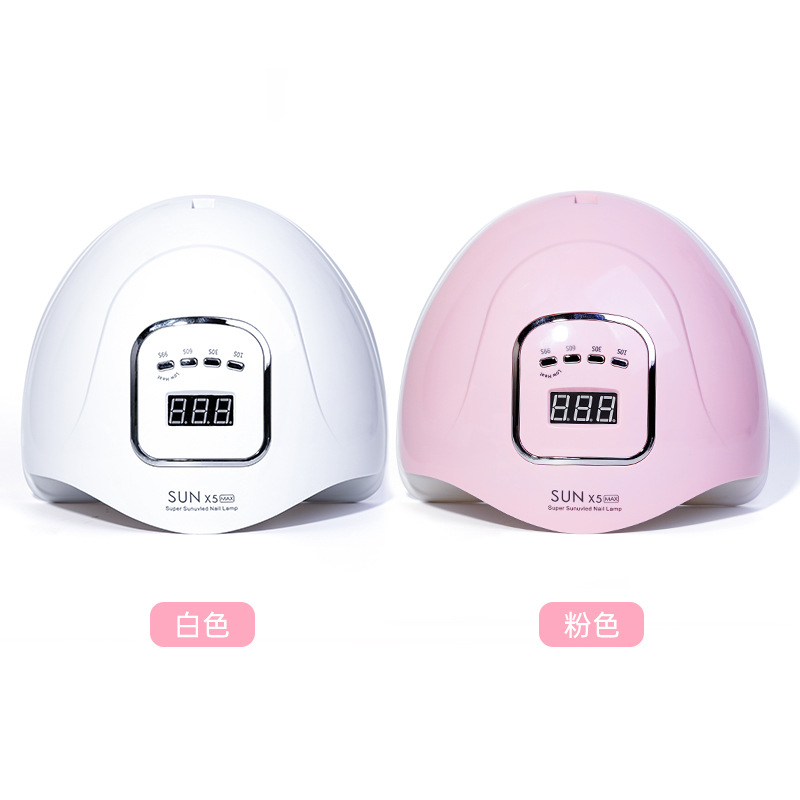 shanilak factory direct sale SUNX5MAX 150W nail art phototherapy machine, no blackening hands, 45 LED quick-drying, intelligent sensing Item Picture