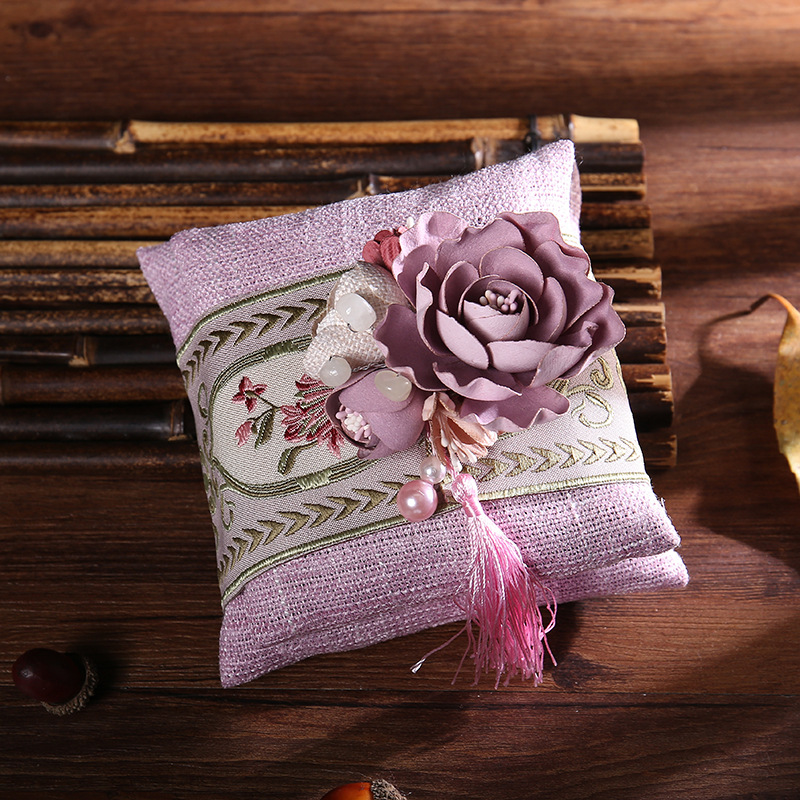 【延禧花季】竹炭香包家居汽车净化空气装饰摆件除味香薰包批发