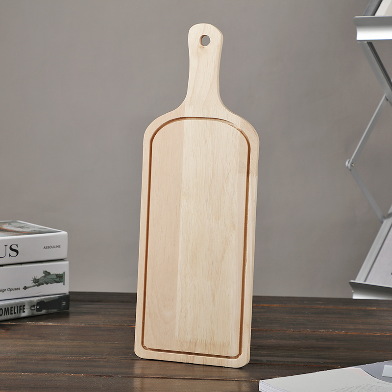 Pizza tray, household baking tools, baking tray, wooden pizza tray, bread and cake, wooden board tray, rectangular plate Application Scenario