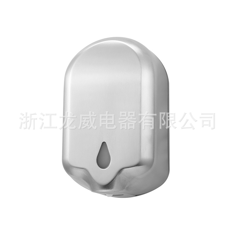 酒店卫生间挂壁式免打孔洗手液出液器304不锈钢自动皂液器消毒器