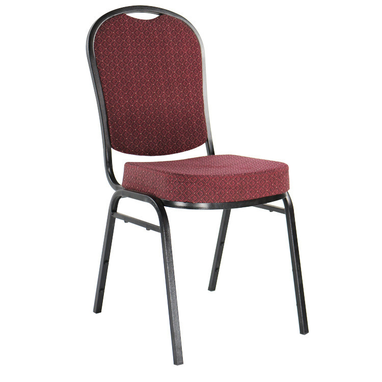 Star Factory wholesals coffee-colored hotel and restaurant tables and chairs, aluminum alloy conference chairs, dining chairs, and iron pipe banquet chairs. Chair covers are available Specification image