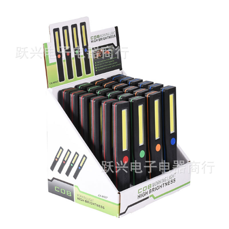 New cross-border COB multi-functional car emergency inspection light, 3W tent light, 3 AA battery magnet work light Application Scenario