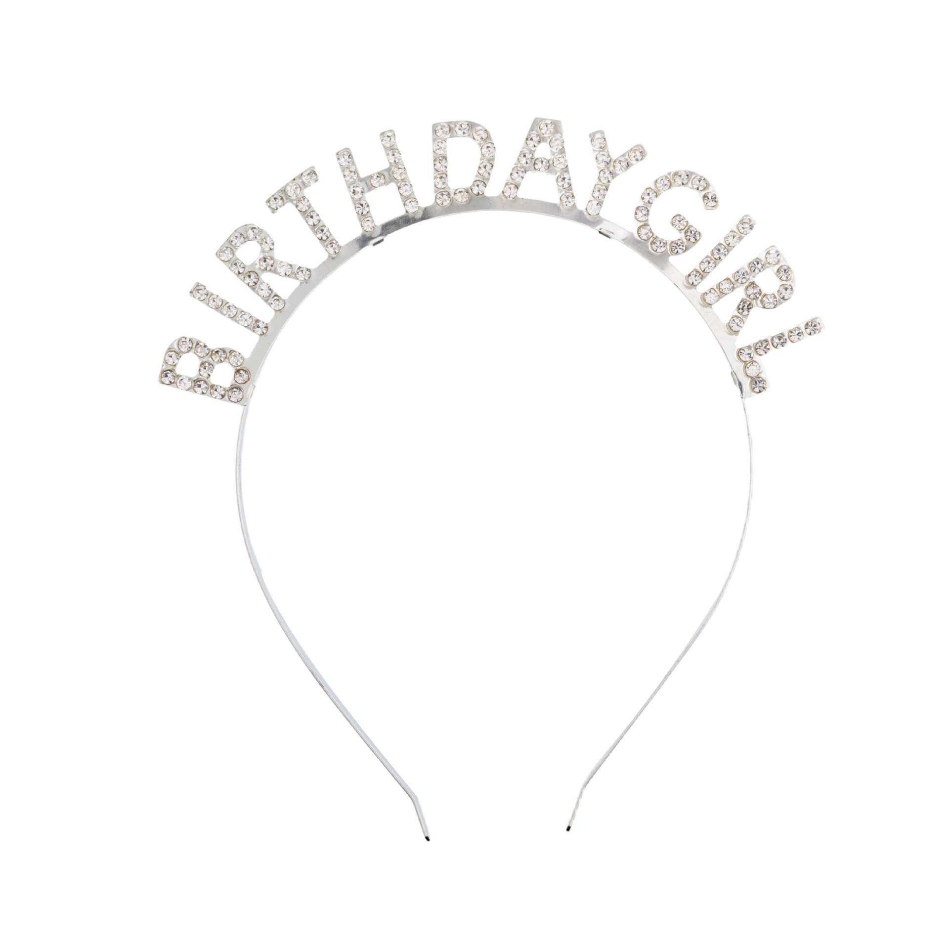 BIRTHDAY GIRL Nine-color Birthday Girl Sparkling diamond headband Children's headband Specification image