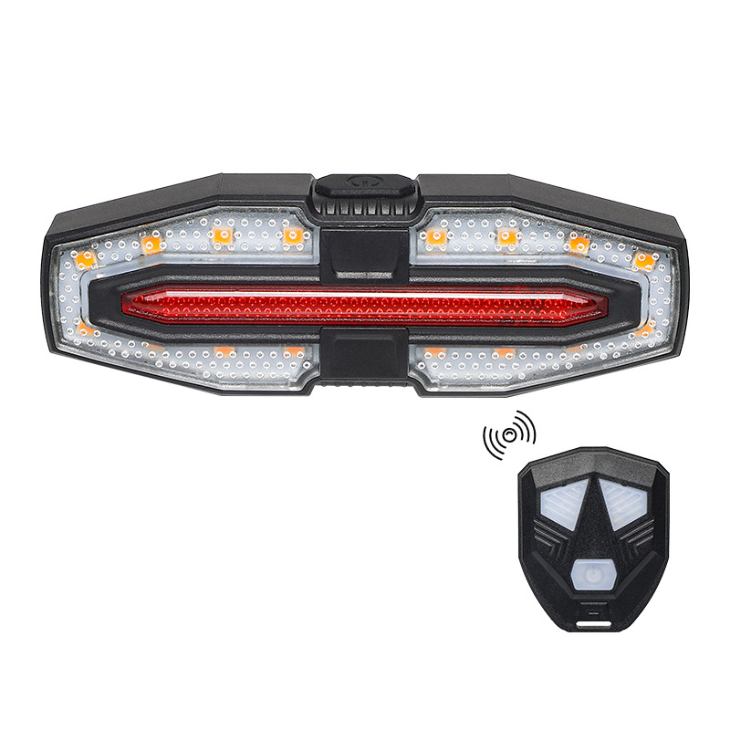 Bicycle turn signal taillights, night ride turn signals, mountain bike taillights, warning lights, cross-border new cycling equipment