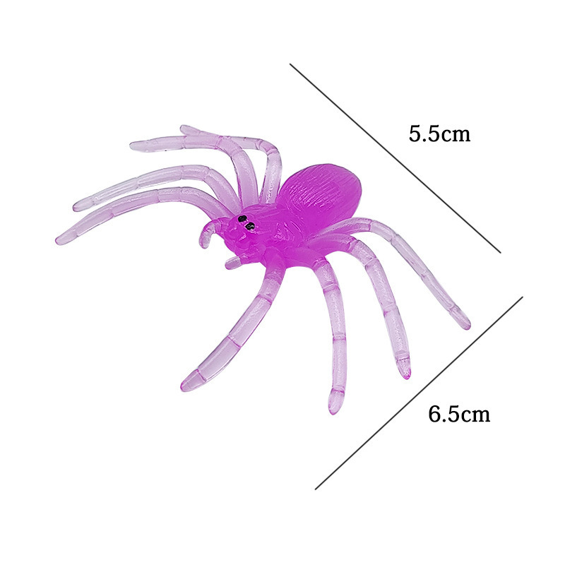 Cross-border simulation araña de color adornos de fiesta de fantasmas halloween juguetes enteros enganchador accesorios de fiesta juguetes Application Scenario