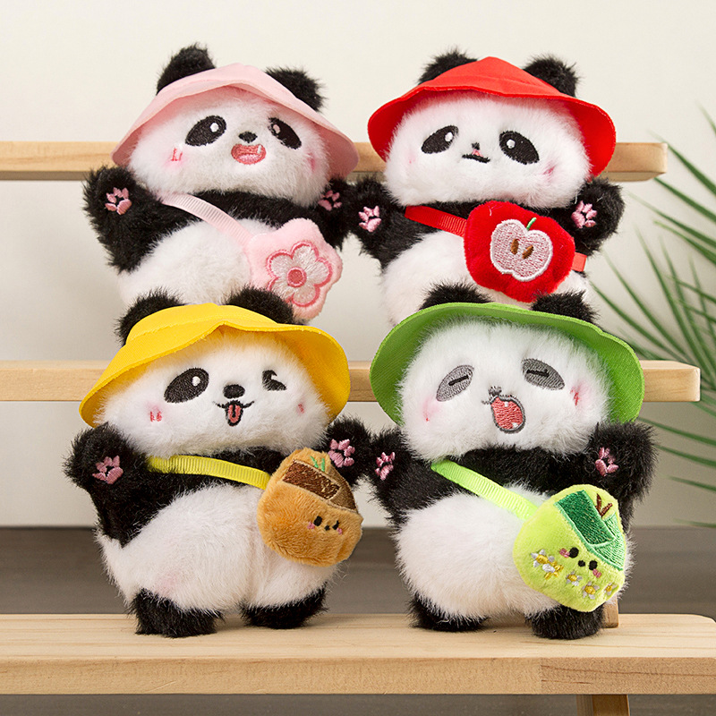 熊猫毛绒玩具可爱软萌抱枕玩偶儿童礼物15cm产品图