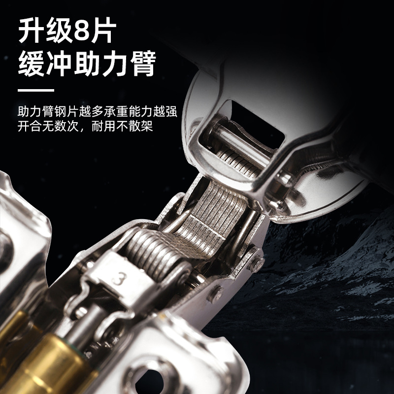 铰链/阿乐五金/铰链配件/建材/树脂防矿石包边产品图