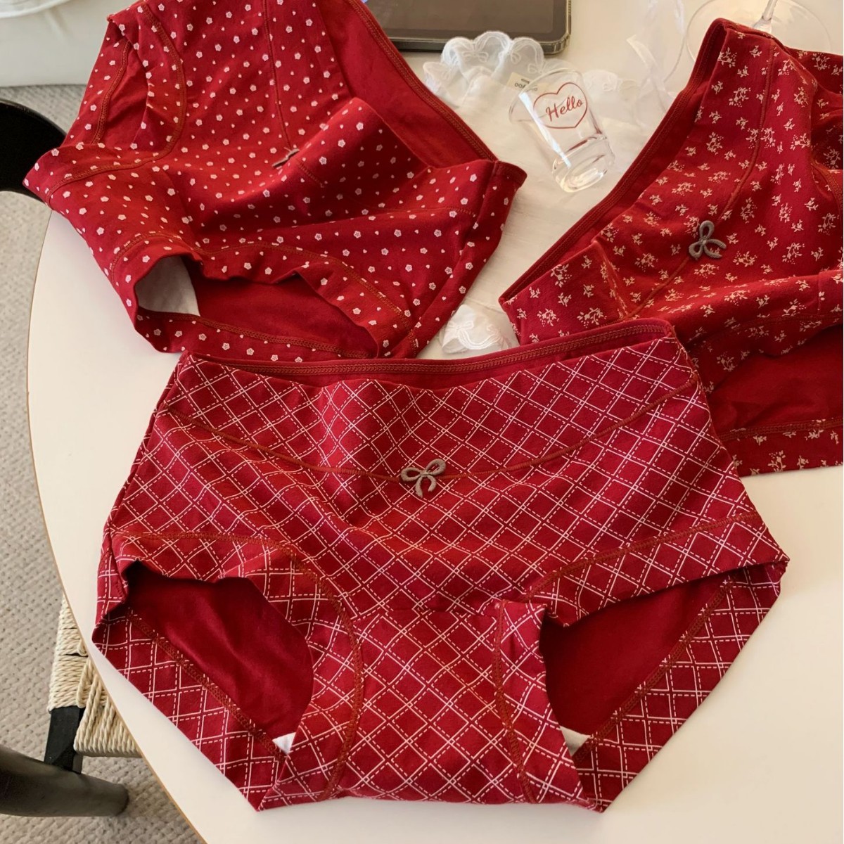 内裤/全透明无裆内裤/内裤女模特/纯欲内裤/女生内裤细节图