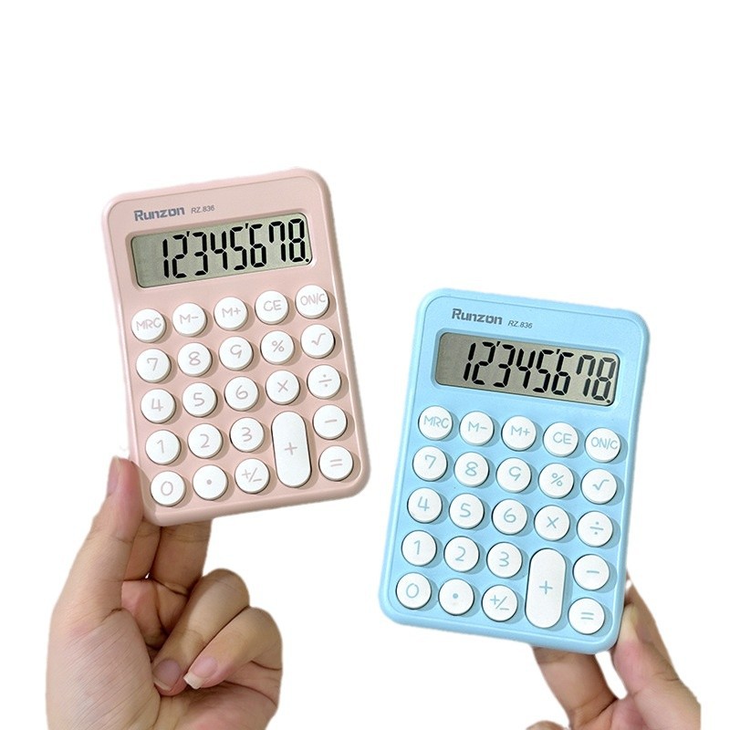 RZ-836 Dopamine High Appearance Level Mini Calculator Cute and creative Calculator Simple and portable Mini calculator Item Picture