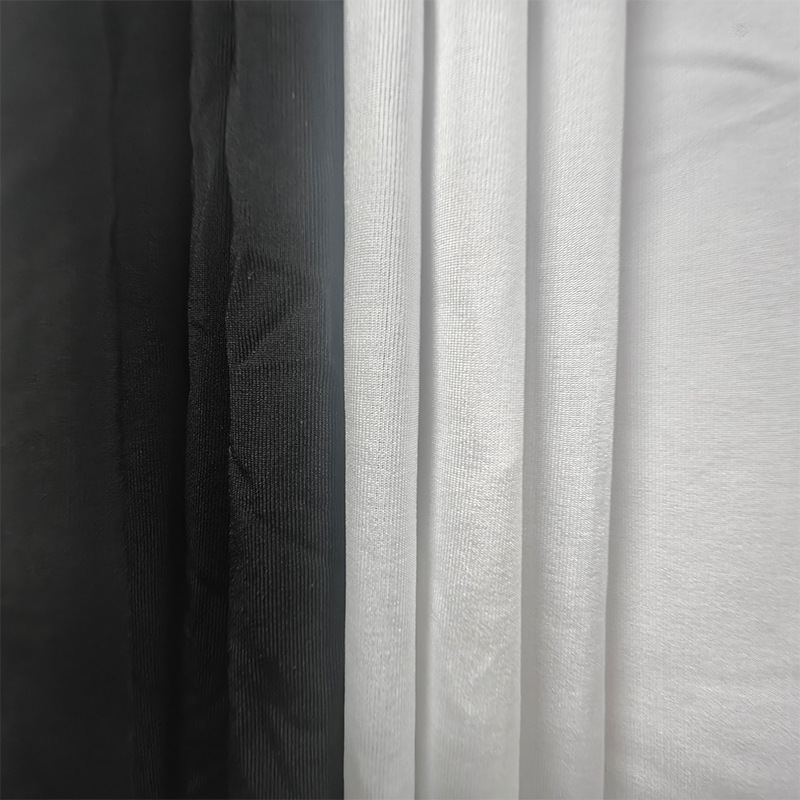 120g高弹超细绒面料涤纶针织布速干运动服瑜伽服时装面料