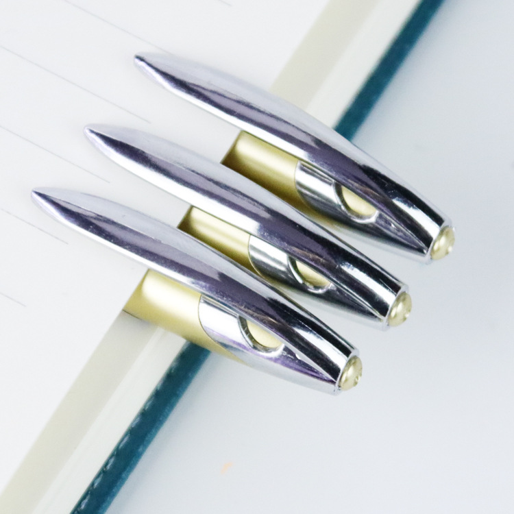 Yalong Cross-border is selling best-selling golden 0.7mm ballpoint pens, office ballpoint pens, promotional pens and stationery Item Picture