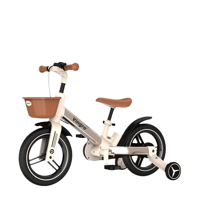 儿童自行车/自行车童车/走量/自行车儿童车/童车白底实物图