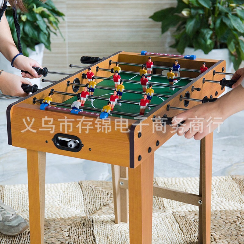 比赛足球桌 大足球台 波比足球机 桌上足球标准6杆比赛型桌面足球