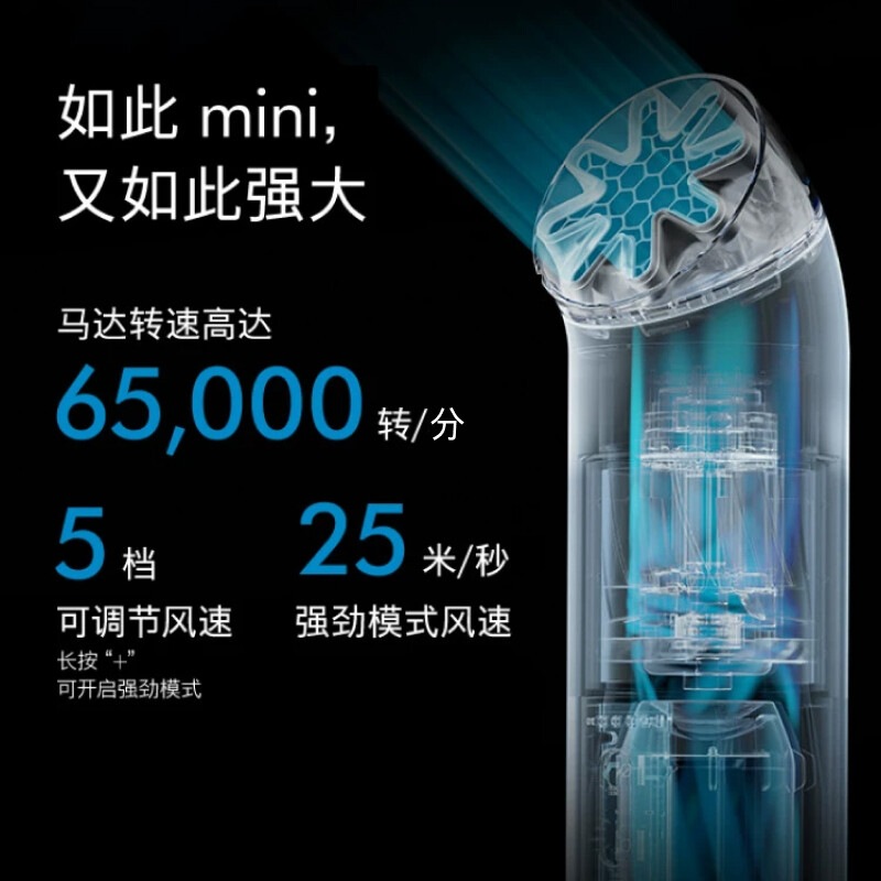 Mini Cool Fan handheld mini fan portable, the latest BLDC strong wind power source factory of the same style as Mosen details Picture