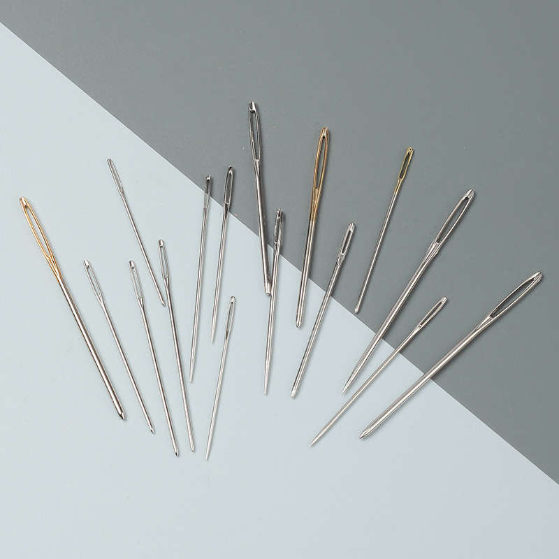 缝纫绣花针大眼钝头针十字绣尖头针手缝针缝纫针丝带钝头针圆头针详情4