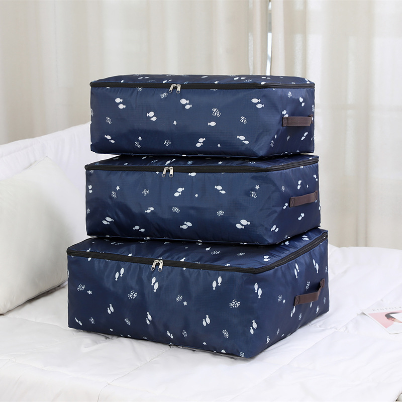 批发牛津布加厚防泼水棉被收纳整理袋家用衣物搬家打包行李防尘袋