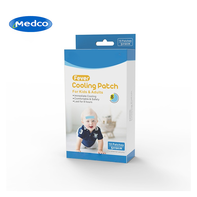 Cross-border exclusive fever-reducing patches for children and infants, general physical cooling cold compresses, hydrogel cooling patches, home fever-reducing patches