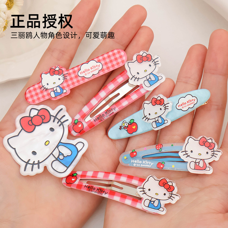 发夹/发饰/发卡/抓夹/亚克力儿童发夹产品图