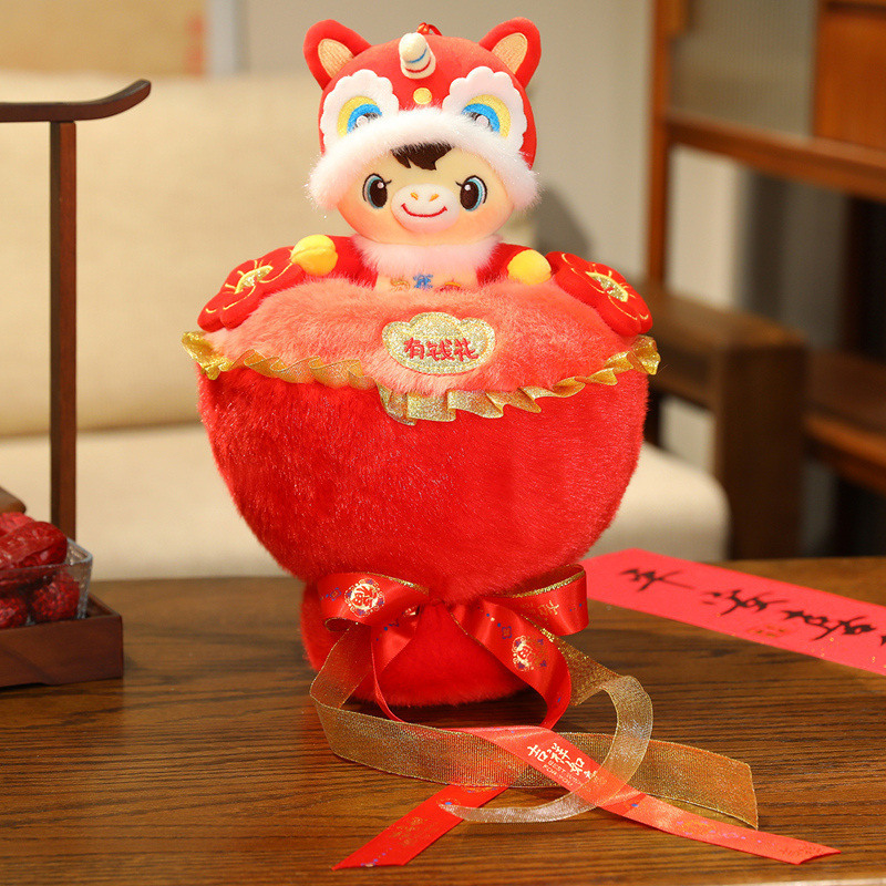 Genuine Labite New Year plush toys, pendants, keychains, bags, dolls, cute decorations, New Year goods Item Picture