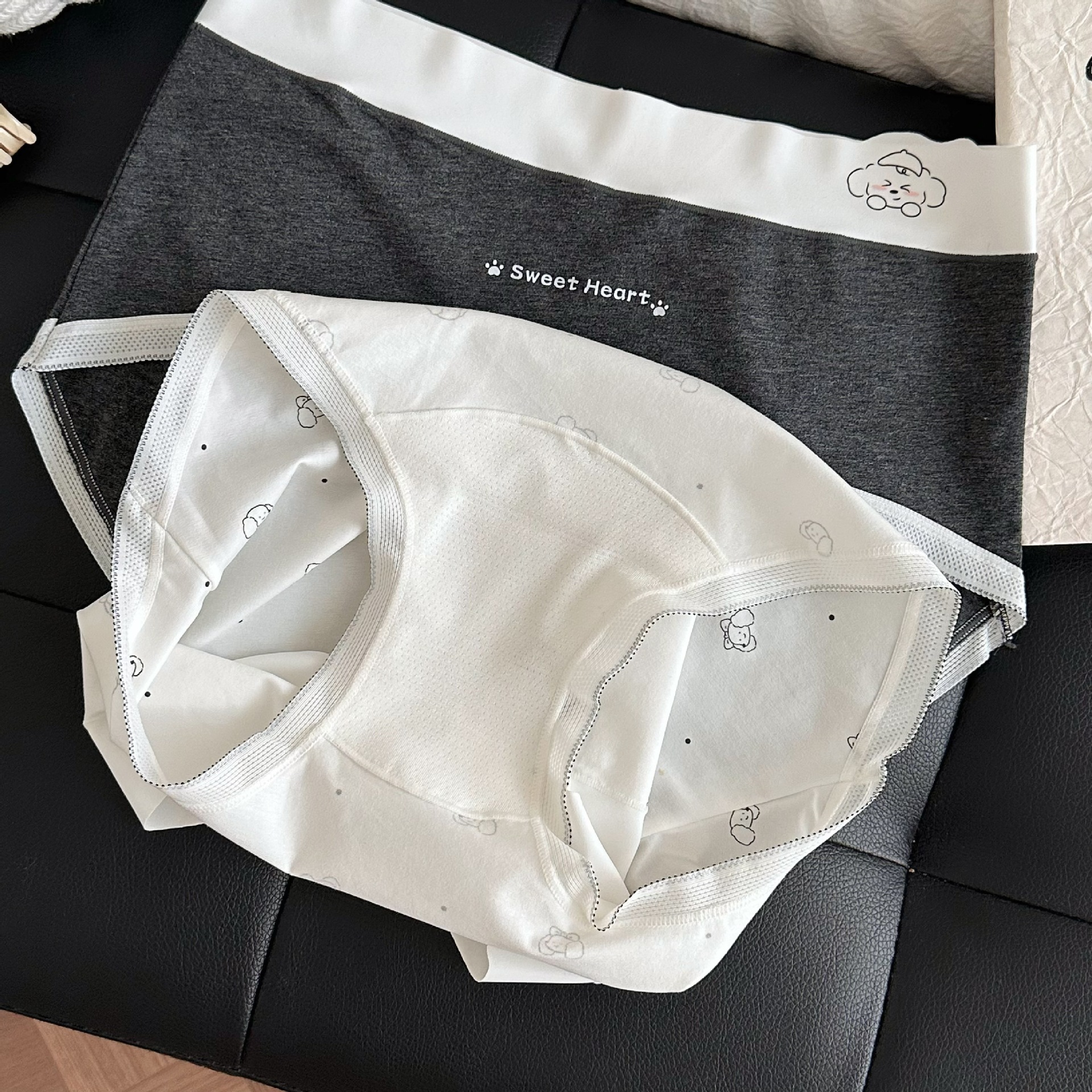 内裤/内裤女士高腰舒适/内裤商家/内裤女士高腰/内裤莫代尔面料细节图