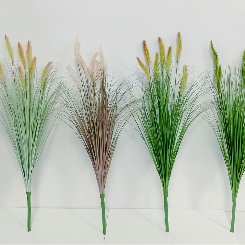 批发ins风假草仿真狗尾巴草装饰造景狗尾草插花毛毛草仿真花把束产品图