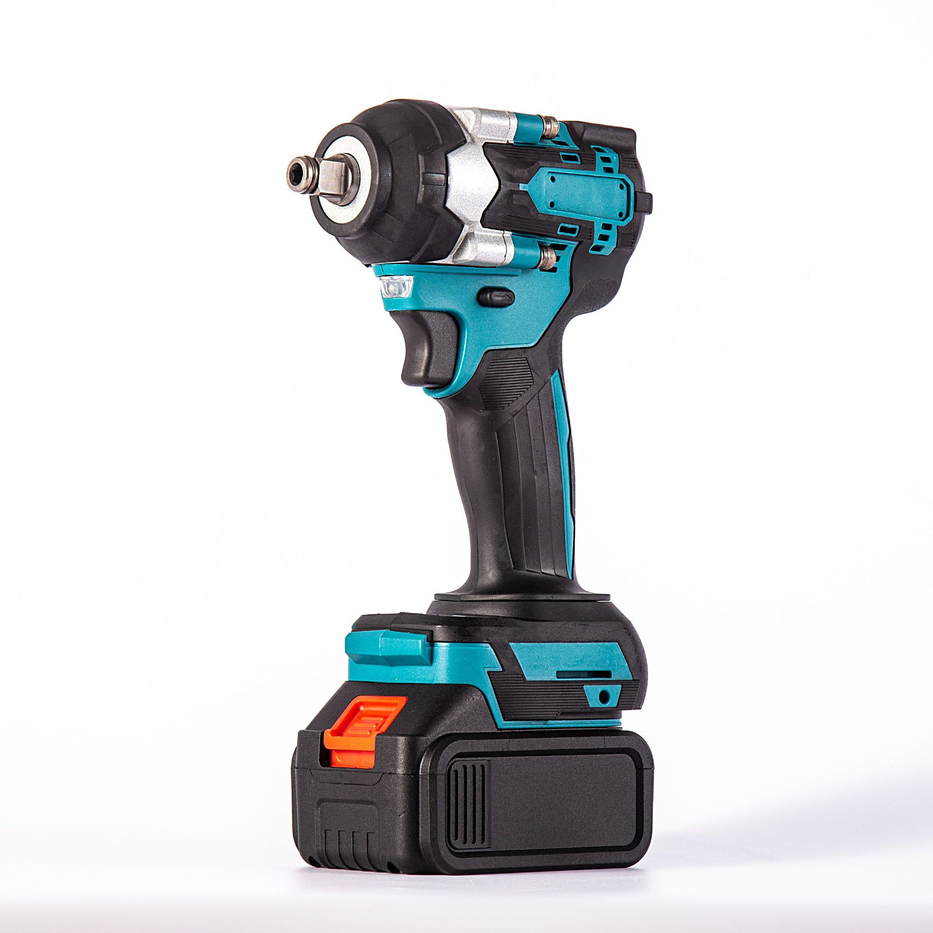 High-torque electric wrench, lithium battery impact wind cannon, auto repair, tire charging wrench, screw tightening electric wrench Specification drawing