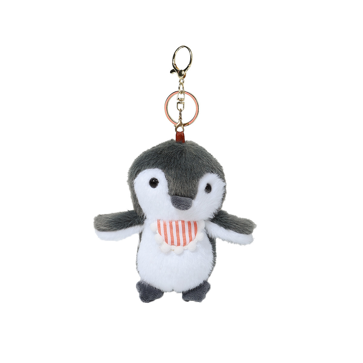 星星人/钥匙扣公仔挂件/挂件/毛绒挂件/包包挂件白底实物图