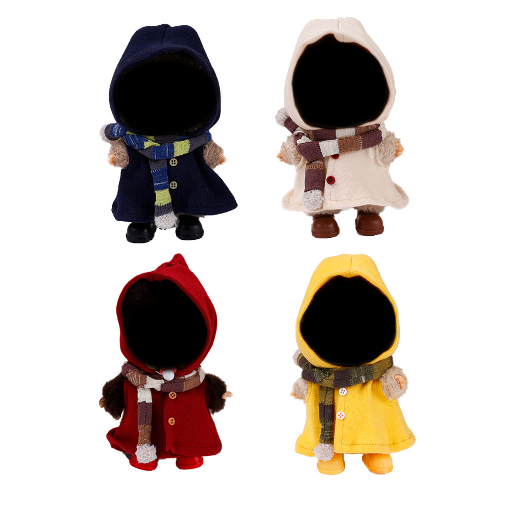 【 Only for Baby Clothes 】 Suitable for Labrador 17cm vinyl doll small clothes Gryffindor Little Wizard set wholesale Item Picture