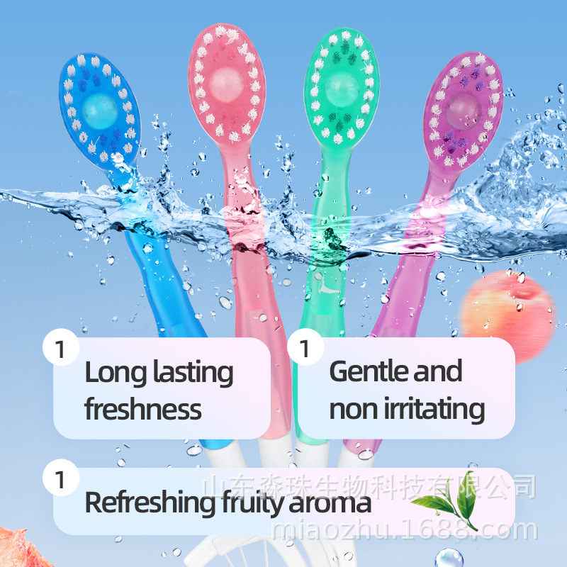 Three-sided children's toothbrush 2-yuan store, special toothbrush for Yiwu Department Store details Picture